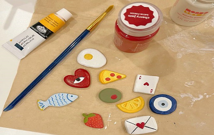 Tiny Treasures: Air-Dry Clay Trinket Workshop